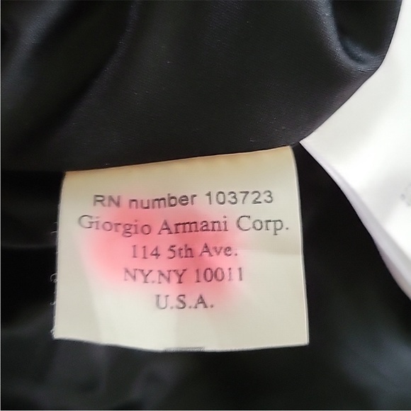 Giorgio Armani Strapless Color Block Silk Cocktail Dress - Picture 10 of 11